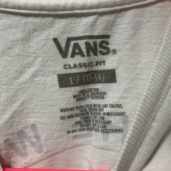 White vans Tshirt - Picture 3 of 4